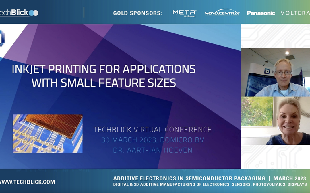 Video: More functionality in less space with printed wirebonds – TechBlick virtual conference (30 March 2023)